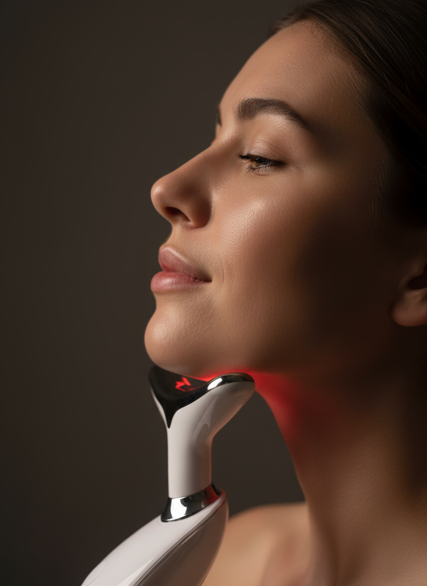 Dermalux™ – LED-ansiktsmassage med EMS och värme