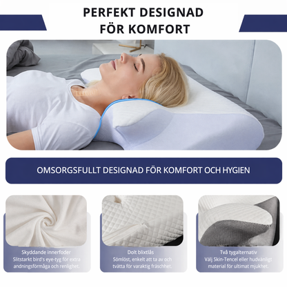 NackStöd™ – Ergonomisk kudde för nacke och axlar