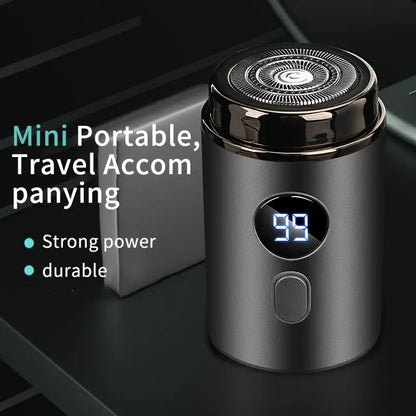 🔥Topaanbieding: 50% KORTING🔥Krachtige mini-elektrische scheerapparaat voor heren met digitaal display