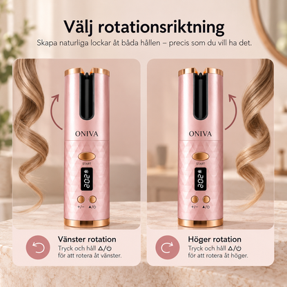CurlFlow – Sladdlös locktång som lockar håret åt dig