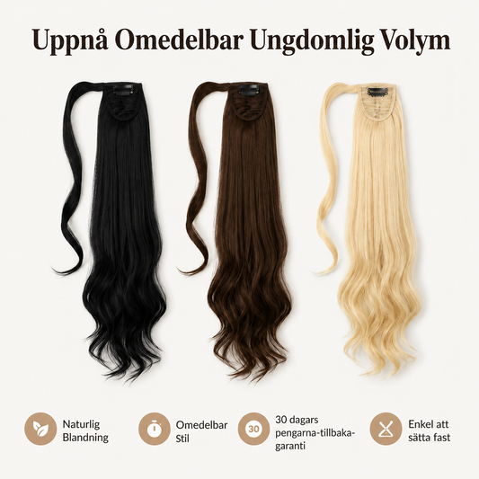 LUNA - Fyllig Hästsvans På Sekunder, Håller Hela Dagen