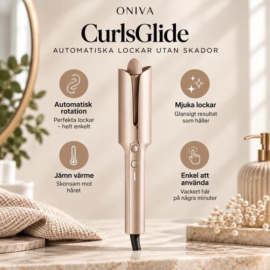 CurlsGlide – Automatiska lockar utan skador