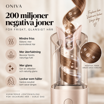 CurlsGlide – 200 miljoner negativa joner
