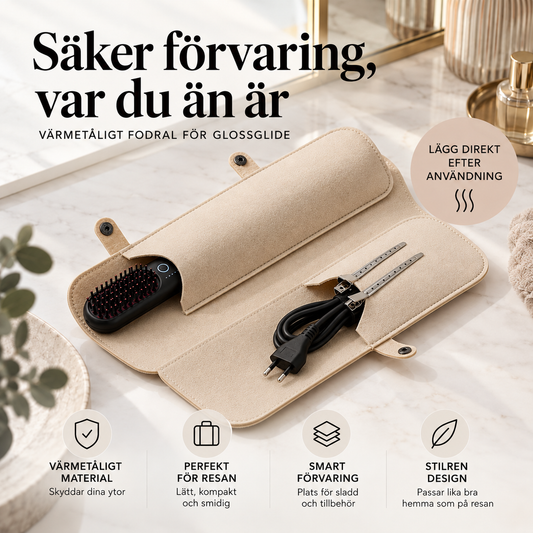 GlossGlide värmetåligt förvaringsfodral