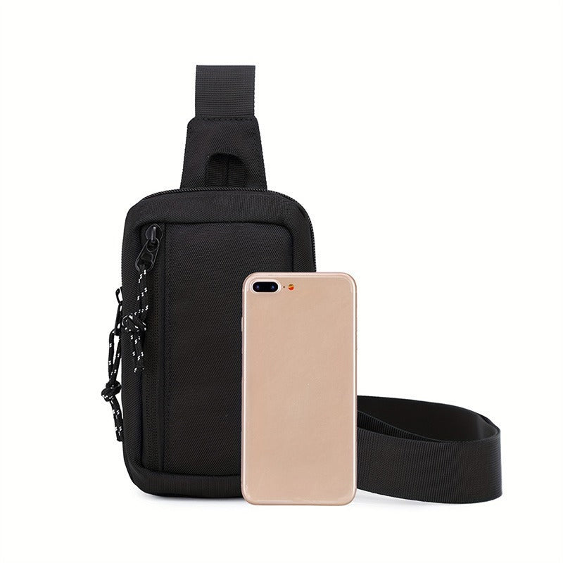 🎒 UrbanBäraren™ – Axelväska för herr – Lätt och vattentålig – Justerbar rem, perfekt för pendling eller resor – Modern och praktisk 💼✨
